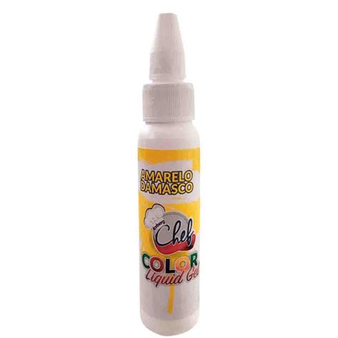 Corante Liquid Gel Amarelo Damasco G Iceberg Chef