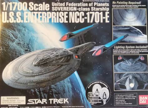 Bandai Star Trek Uss Enterprise Ncc E Model Kit