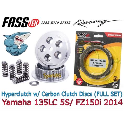 100 ORIGINAL FASSTEK Racing Hyper Clutch Set Carbon Disc For Yamaha