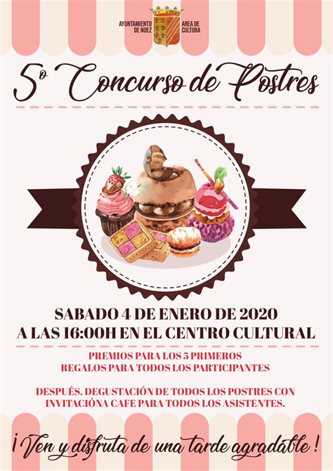 V Concurso De Postres De Noez