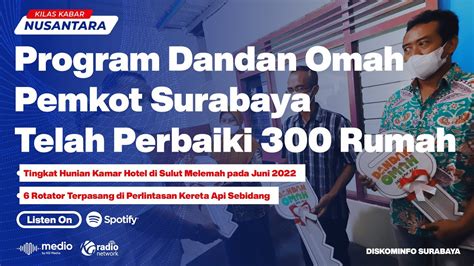 Program Dandan Omah Pemkot Surabaya Telah Perbaiki Rumah Kilas