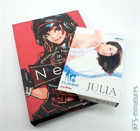 1 20 Julia Naked Angel Plamax KFS Miniatures
