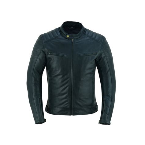 Chaqueta De Cuero Para Moto Lvzc Vintage Unisex Lvzc Vintage Lovo