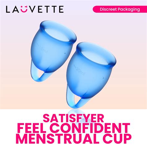 Satisfyer Feel Confident Menstrual Cup | Shopee Philippines