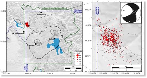 Seismic Swarms Unrest The World Earthquakes In Yellowstone