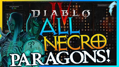 All Necromancer Paragon Boards Deep Dive Diablo Iv Youtube