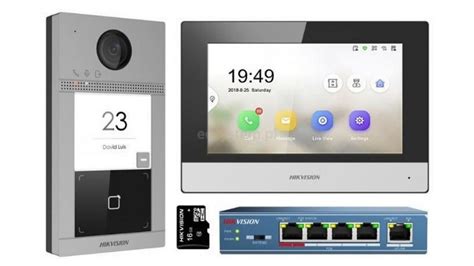 Hikvision Ds Kis S Okos Vide Kaputelefon Szett Bestmarkt