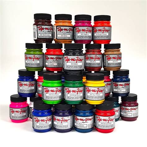 New In Stock A Range Of Textile Paints For Natural And Synthetic