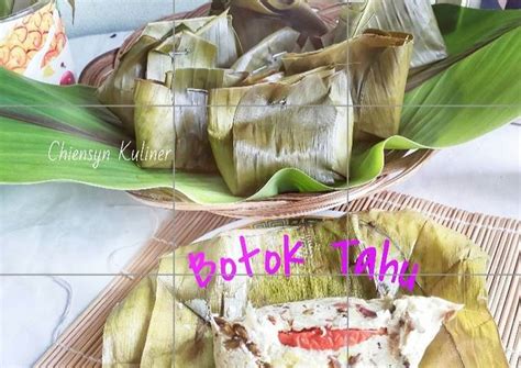 Resep Botok Tahu Oleh Chiensyn Kuliner Cookpad