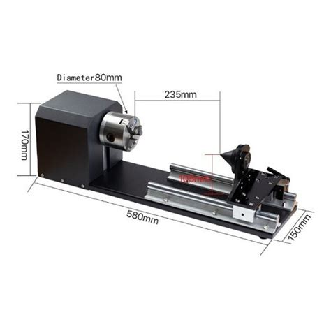 Eixo Rotativo Para Maquinas Laser Cnc Gravar Cilindros Shopee Brasil