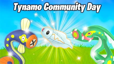 New Tynamo Community Day Event Announced Shiny Boosted Tynamo Spawns