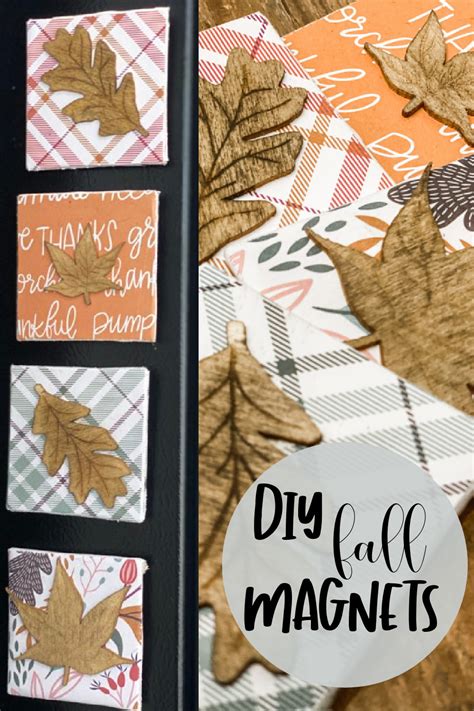 Diy Fall Magnets Re Fabbed