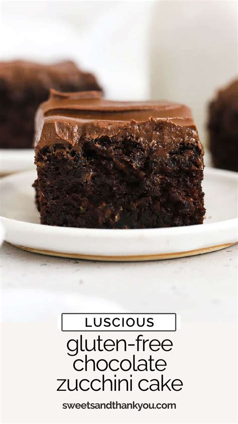 Ultra Plush Gluten Free Chocolate Zucchini Cake