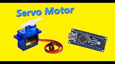 Servo Motor Sg90 Control Tutorial Arduino Nano Code Included Youtube