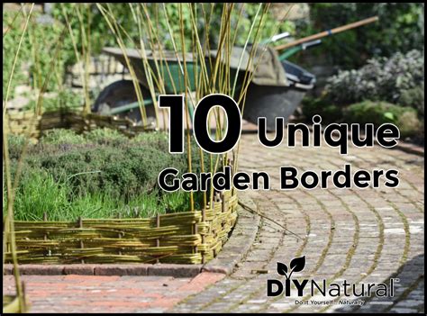 Garden Borders: 10 Interesting and Unique Garden Border Edging Ideas