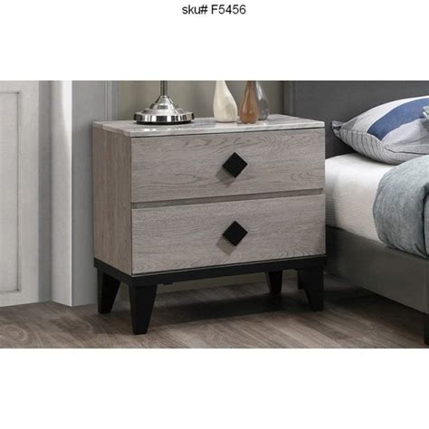 Lacquer Nightstand on White - Furniture Store - Free Shipping