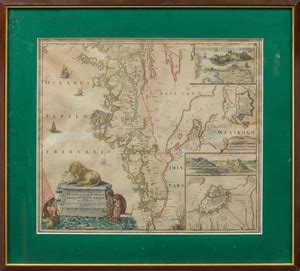 A map of Bohuslän | Dated 1729. in Sweden