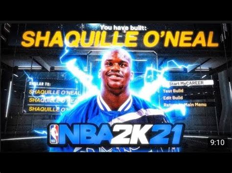 BEST SHAQ BUILD IN NBA2K21 BEST PAINT BEAST BUILD IN NBA2K21