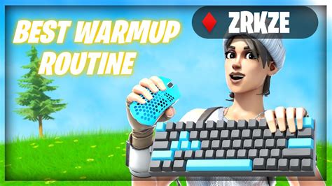 The Best Warmup Routine To Get Better At Fortnite Youtube