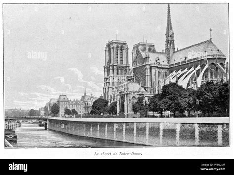 Vintage Picture Paris Notre Dame Cut Out Stock Images And Pictures Alamy