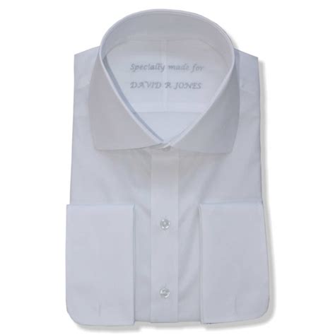 Penny White High Collar Shirt John Clothier London