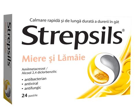 Strepsils Miere Si Lamaie Comprimate