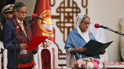 Sheikh Hasina Sworn In As Prime Minister Of Bangladesh For Fifth Term