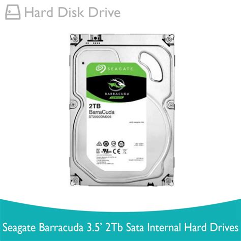 Seagate Barracuda 3 5 2TB Sata Internal Hard Drives