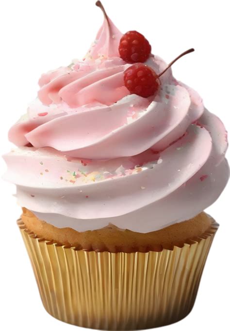 Ai Generated Cupcakes Close Up Of Delicious Looking Cupcakes 42368619 Png