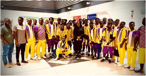 Caf Champions League Medeama Sc Arrive In Nigeria Ahead Of Remo Stars