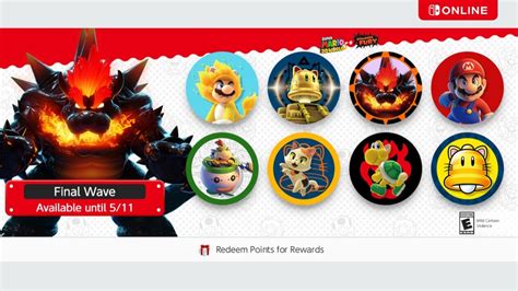 ¡llegan Iconos De Bowsers Fury Para Los Miembros De Nintendo Switch