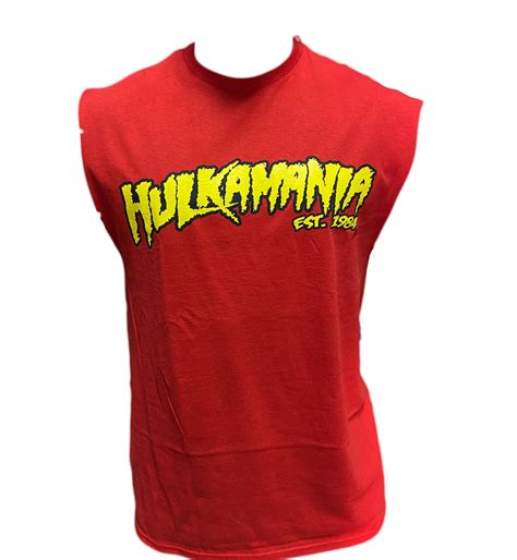 Sleeveless Cutoff Hulkamania Shirt Hogans Beach Shop