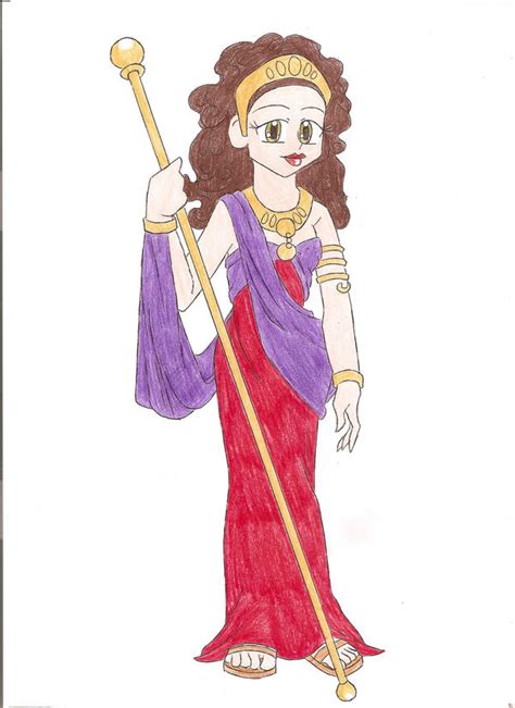 Contest - Greek Goddess: Hera by animequeen20012003 on DeviantArt