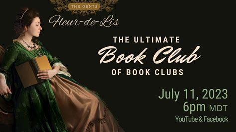 The Ultimate Book Club Of Book Clubs Fleur De Lis Youtube