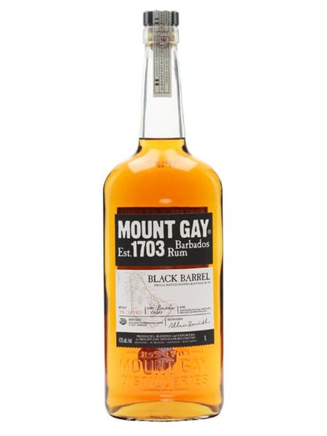 Mount Gay Black Barrel Litre The Whisky Exchange