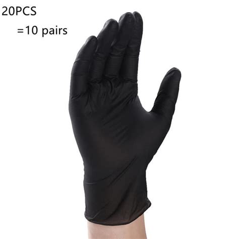 Gant M Nage Vaisselle Gants En Latex De Poulet Noir Degr Chimique