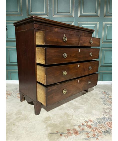 Late Victorian Early Edwardian Chest Of Drawers Hunt Vintage