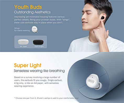 QCY T17 Bluetooth 5 1 Wireless Touch Control Low Latency Earbuds For