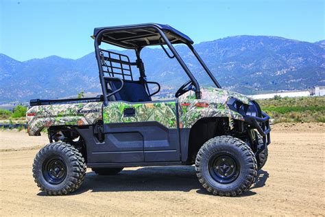 Utv Test Kawasaki Mule Pro Mx Eps Camo Dirt Wheels Magazine