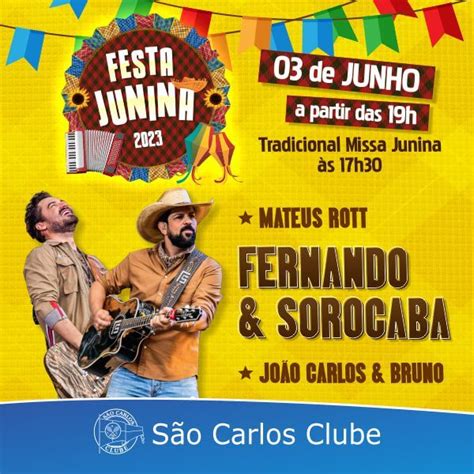 Festa Junina 2023 São Carlos Clube Guiche Web