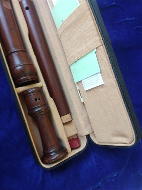 New Moeck 4405 Rottenburgh Tenor Recorder In Palisander Rosewood