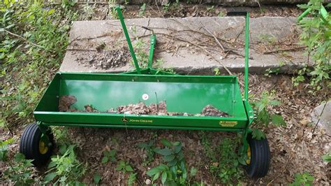 Pull Behind John Deere Seeder Spreader Aerator Model As 400jd