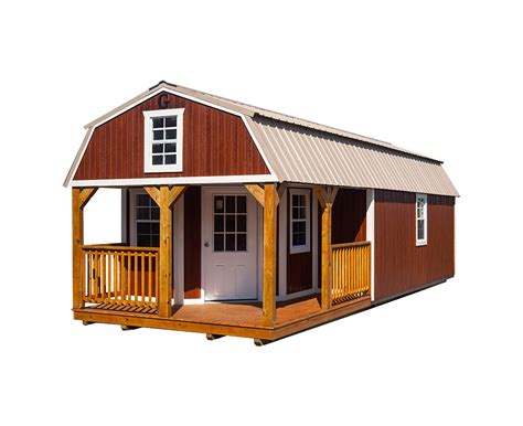 Graceland Wrap Around Lofted Barn Cabin Portable Cabin For Sale