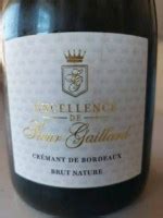 Sieur Gaillard Excellence de Sieur Gaillard Crémant de Bordeaux Brut