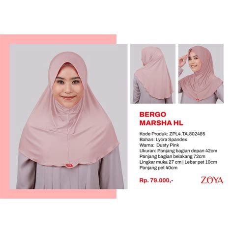 Jual Bergo Marsha Hl Zoya Shopee Indonesia