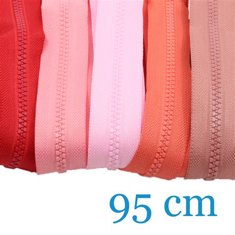 Fermetures éclair pour vestes séparables 95cm Lot de 5 pièces Snaply