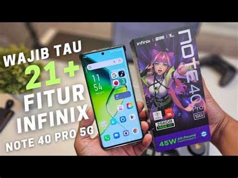 Spesifikasi Infinix Note 40 Pro 5G Fitur Lengkap Tokopedia