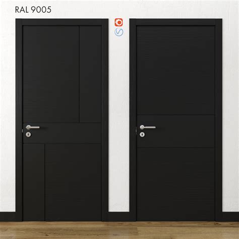 Scandi Series Academy Doors 3D model | CGTrader