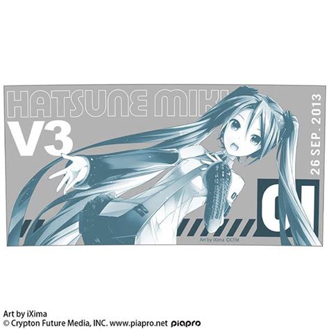 VOCALOID系列 日版 初音未來V3 玻璃杯 buyway hk