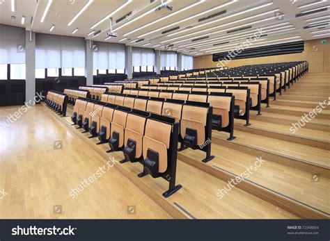 Empty Lecture Hall University Stock Photo (Edit Now) 72348004